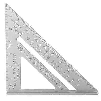 NIKCORP Hardys aluminijski kombinirani kutnik, 7", 45° i 90°